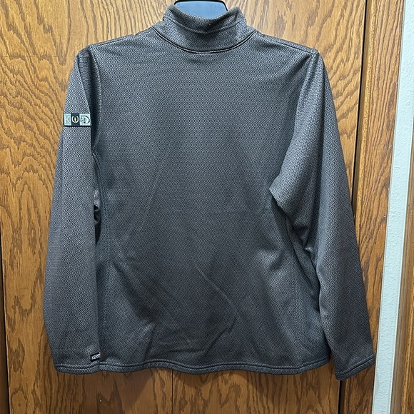 KERRITS Brown Quarter-Zip Pullover XXL EQUESTRIAN - Picture 8 of 13